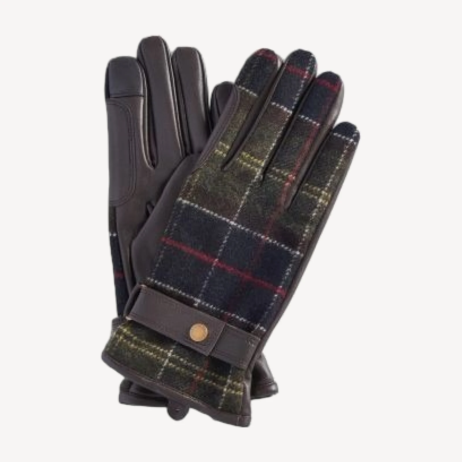 Barbour Aubrey Waterproof Tartan Tech Gloves