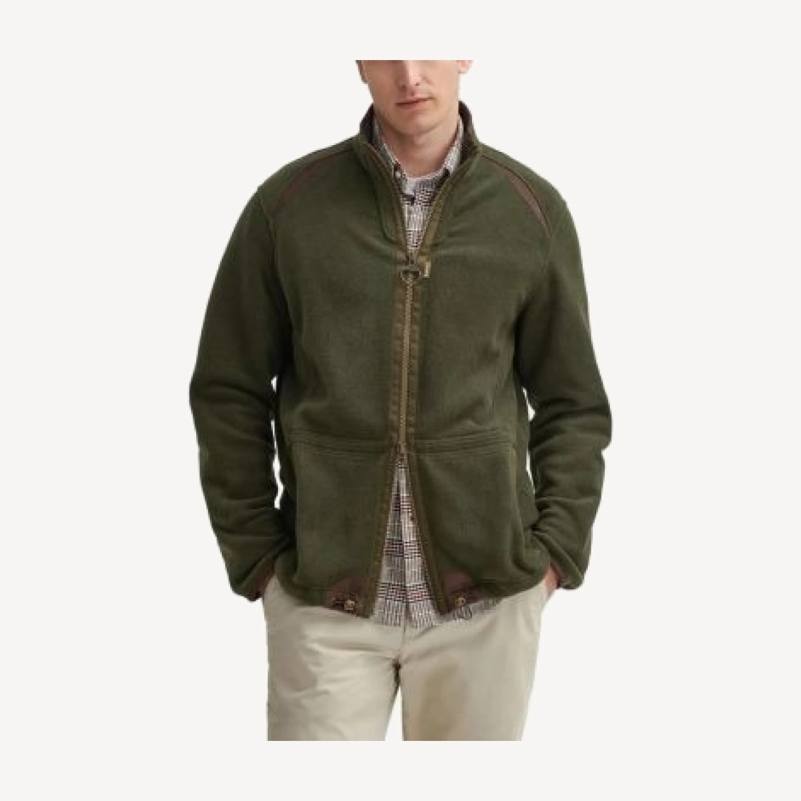 Barbour Langdale Stand Collar Zip Jacket