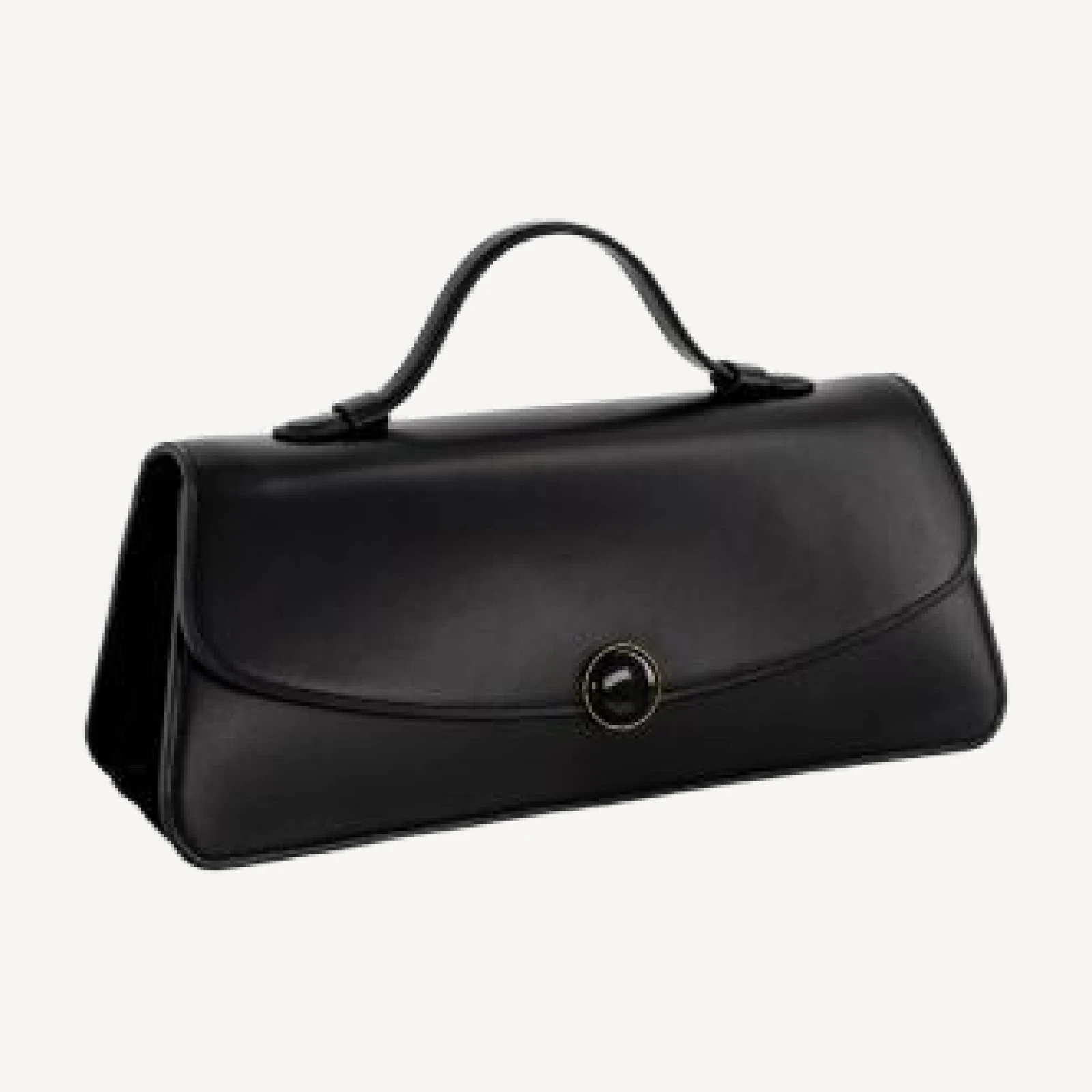 Vince Flora East/West Leather Top Handle Bag