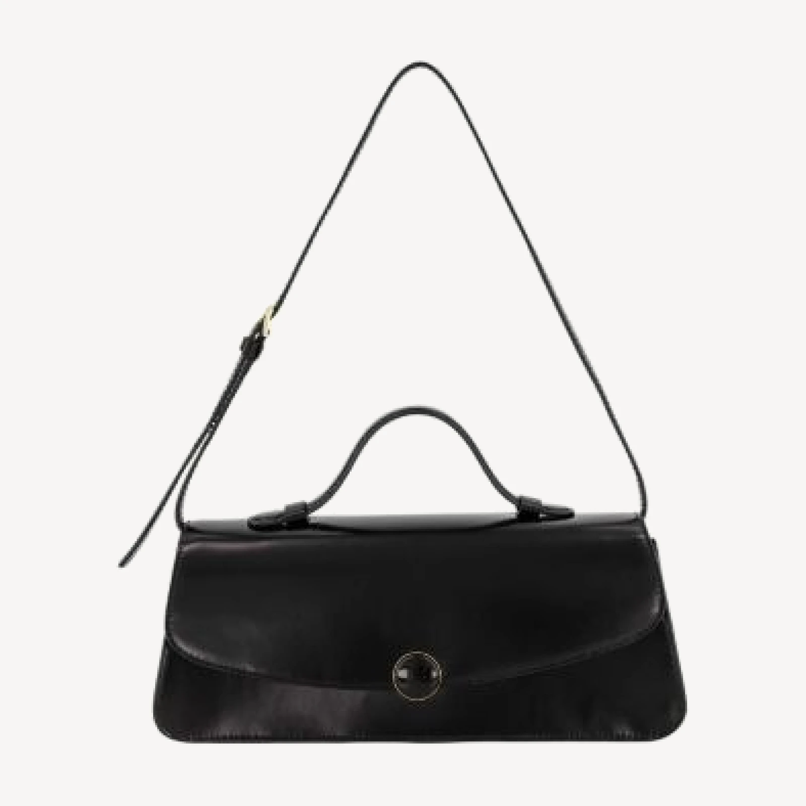 Vince Flora East/West Leather Top Handle Bag