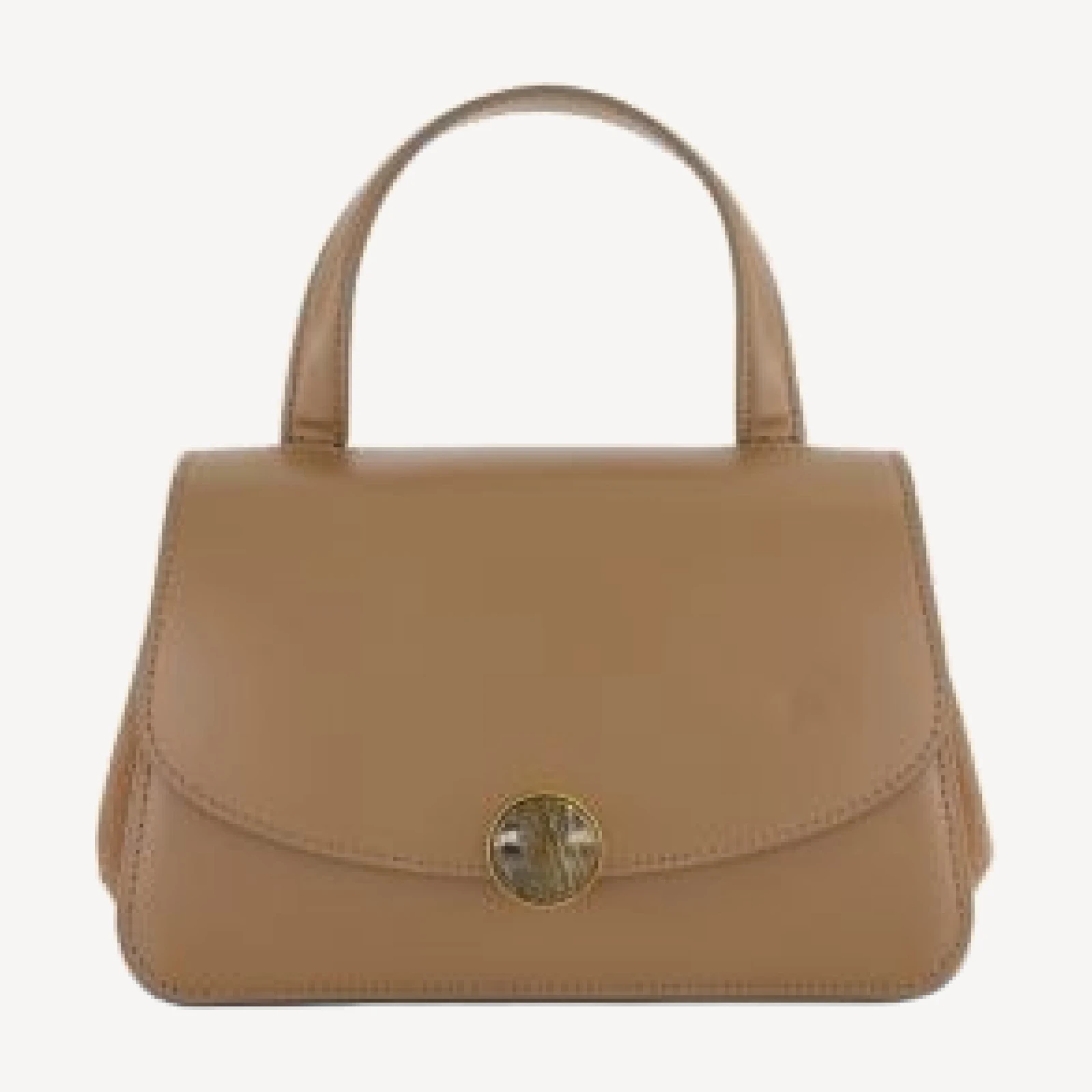 Vince Flora Mini Leather Top Handle Bag