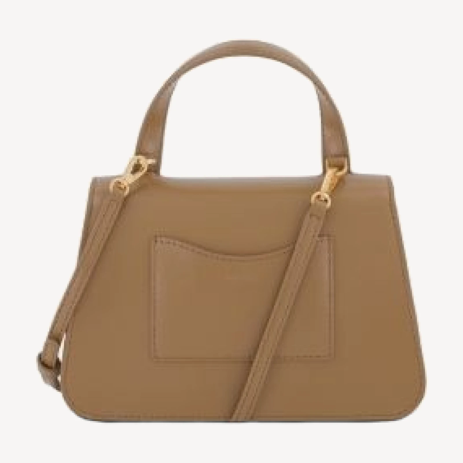 Vince Flora Mini Leather Top Handle Bag