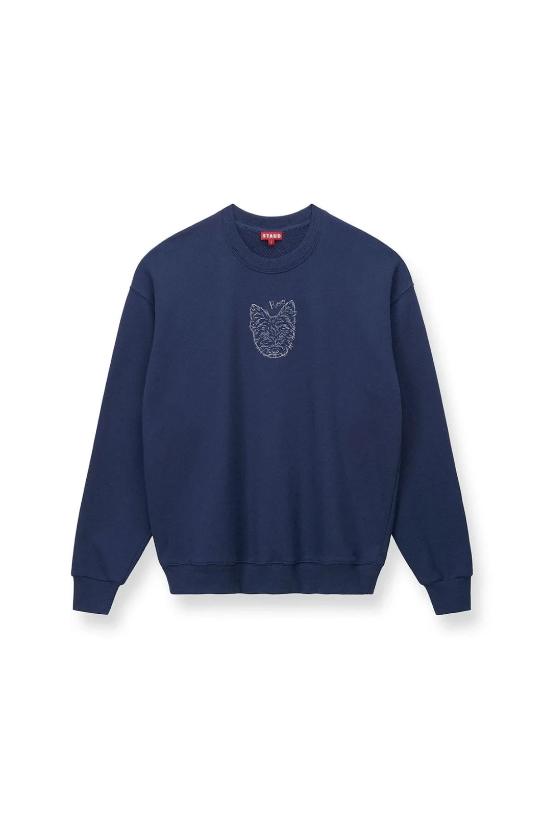 Custom STAUD x C.Bonz Oversized Sweatshirt | Navy