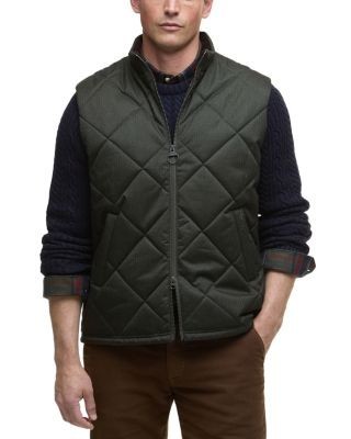 Barbour Winter Finn Stand Collar Zip Vest
