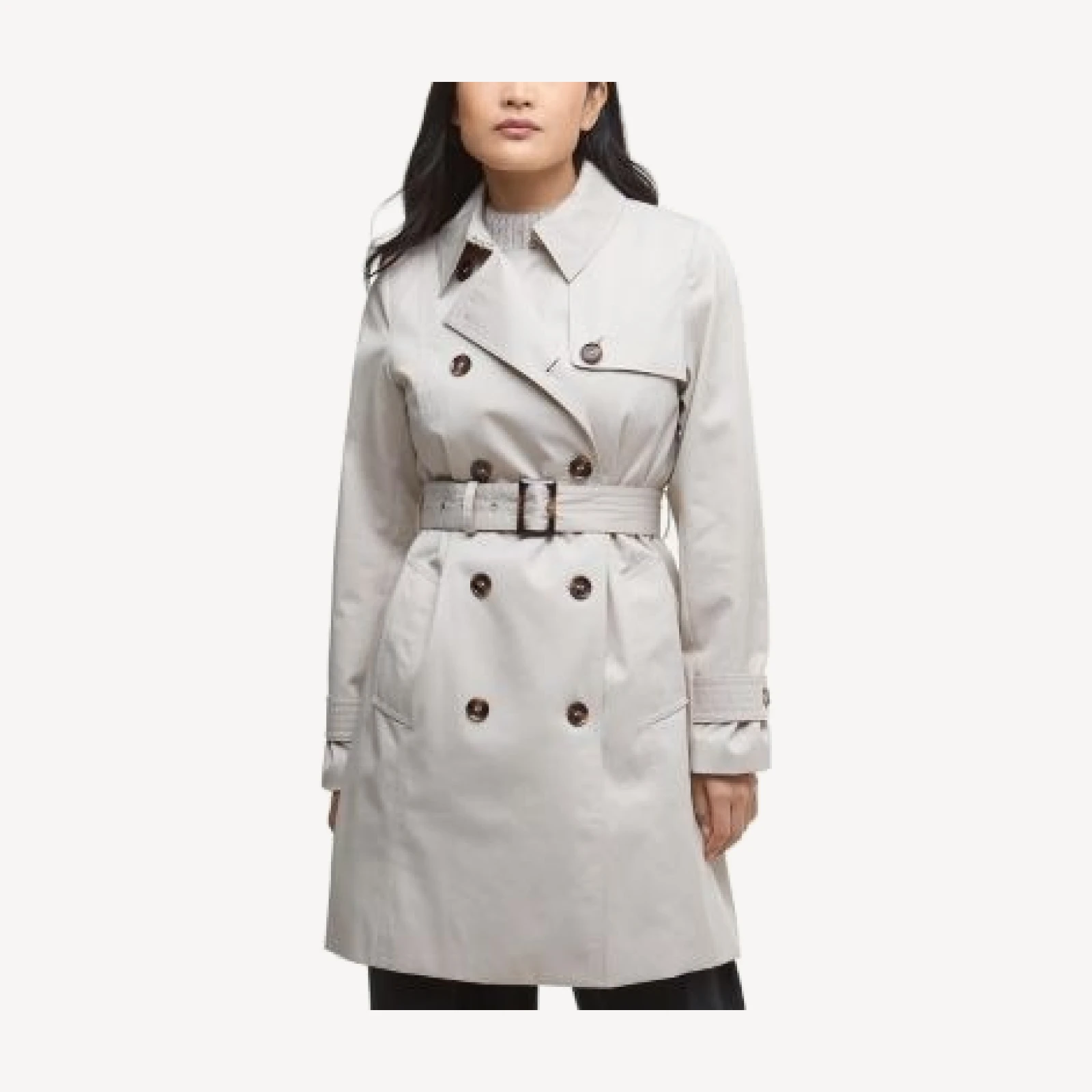 Barbour Greta Showerproof Trench Coat