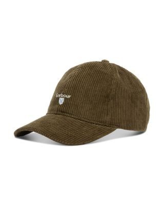 Barbour Preston Cotton Corduroy Logo Cap