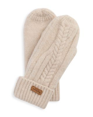 Barbour Elsdon Cable Knit Mittens