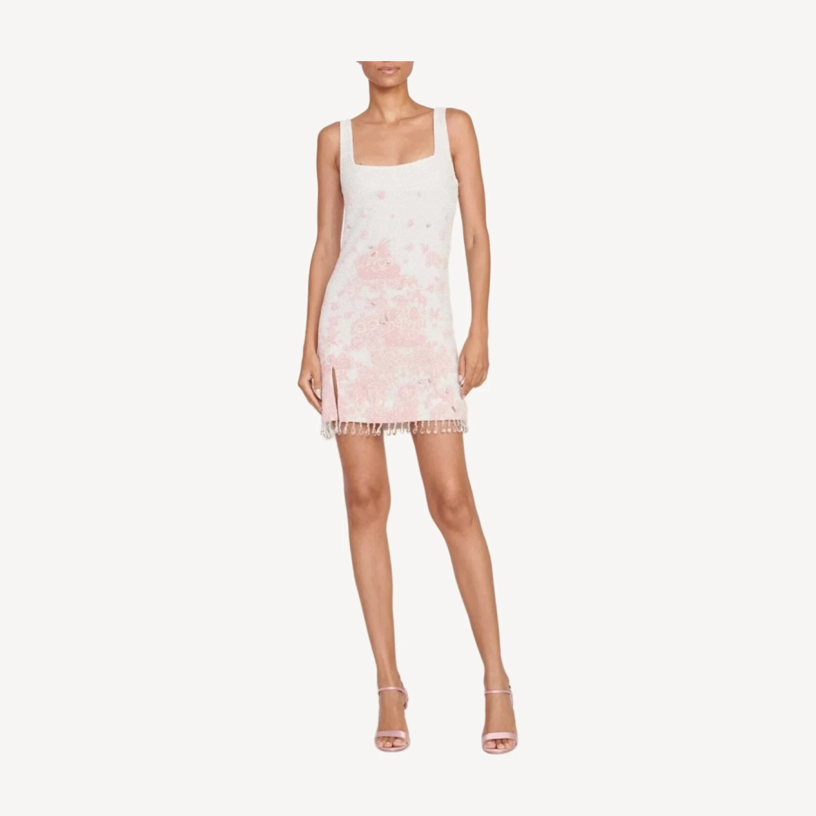 Le Sable Dress | Ivory Cherry Blossom Toile