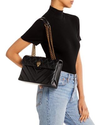 Kurt Geiger London Kensington Leather Shoulder Bag