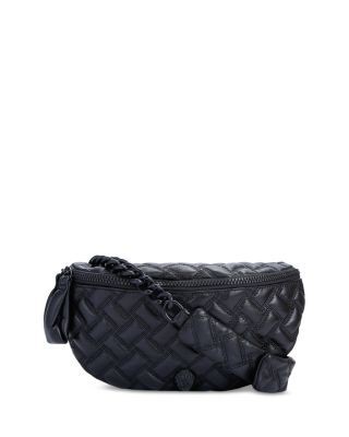 Kurt Geiger London Kensington Drench Small Leather Belt Bag