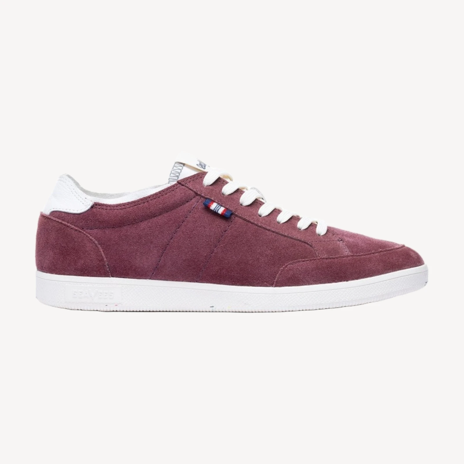 Mens - Clipper Sneaker - Plum