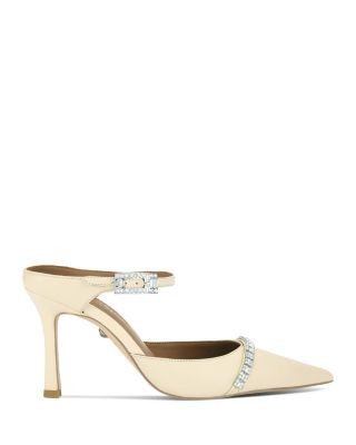 Kurt Geiger London Women's Strass Pointed Toe Mules