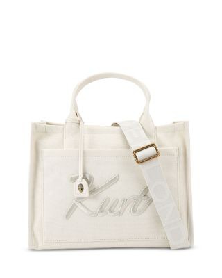 Kurt Geiger London Kurt Cotton Canvas Tote Bag