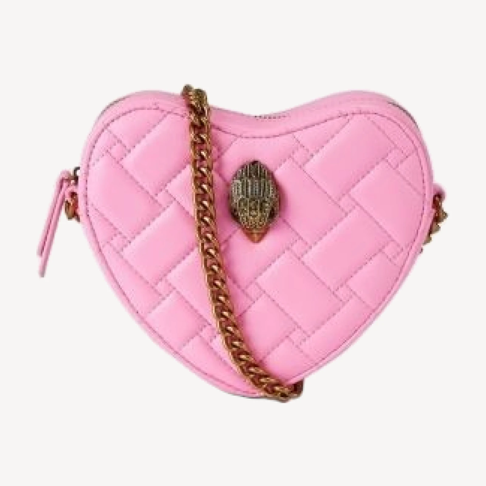 Kurt Geiger London Kensington Heart Mini Leather Crossbody