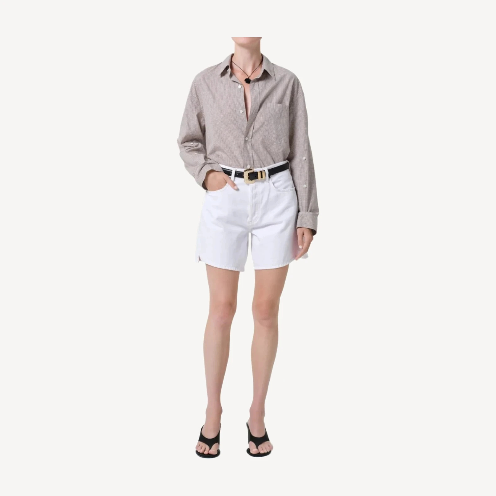 Marlow Long Vintage Short in Lumier