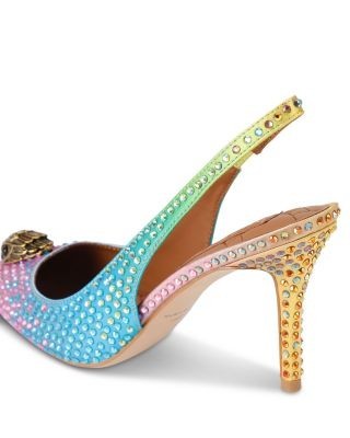 Kurt Geiger London Women's Belgravia 85 Embellished Slingback Pumps