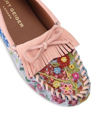 Kurt Geiger London Women's Beaded Moccasin Loafers