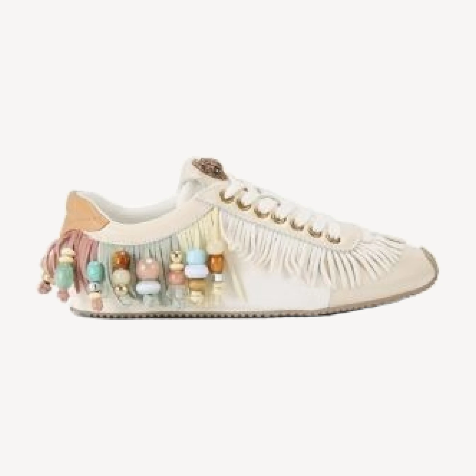 Kurt Geiger London Women's Islington Beaded Tassel Sneakers