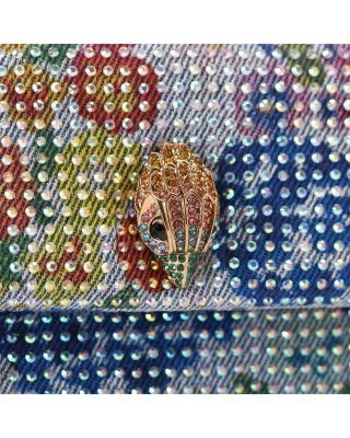 Kurt Geiger London Pickle Mini Crystal Floral Shoulder Bag
