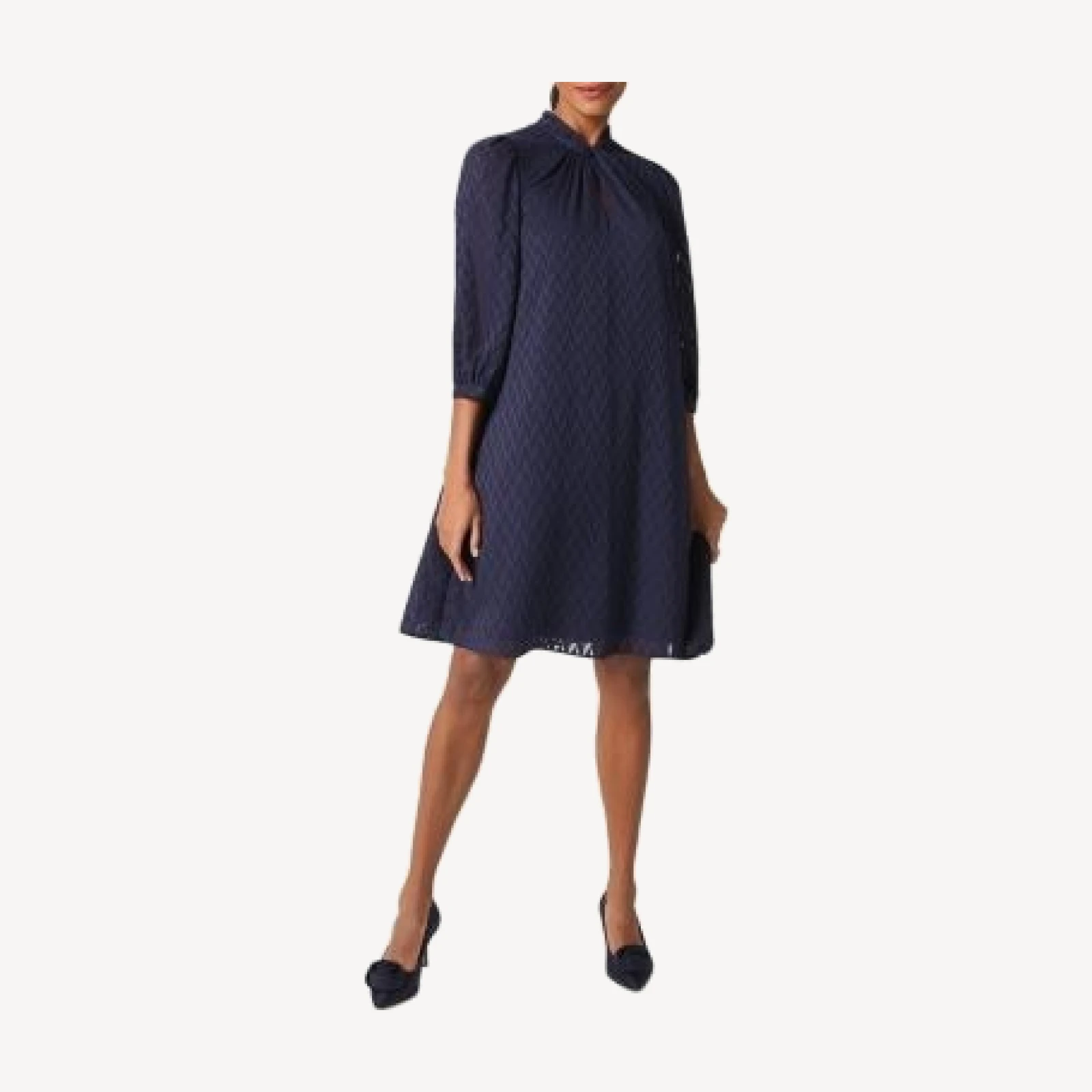 Hobbs London Faye Printed Swing Dress
