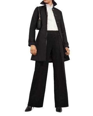 Hobbs London Petites Prim Pull On Wide Leg Pants