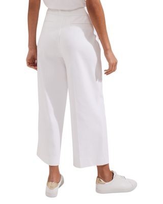 Hobbs London Simone Cropped Wide Leg Pants