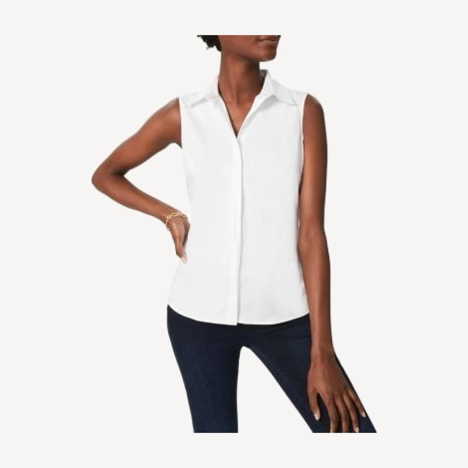 Hobbs London Vic Sleeveless Shirt