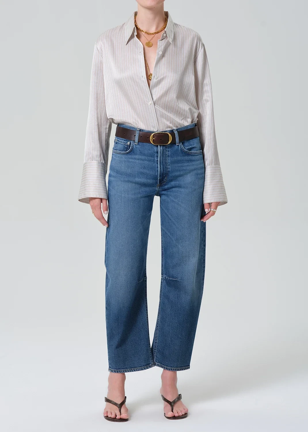 Petite Miro Relaxed Jean in Benson