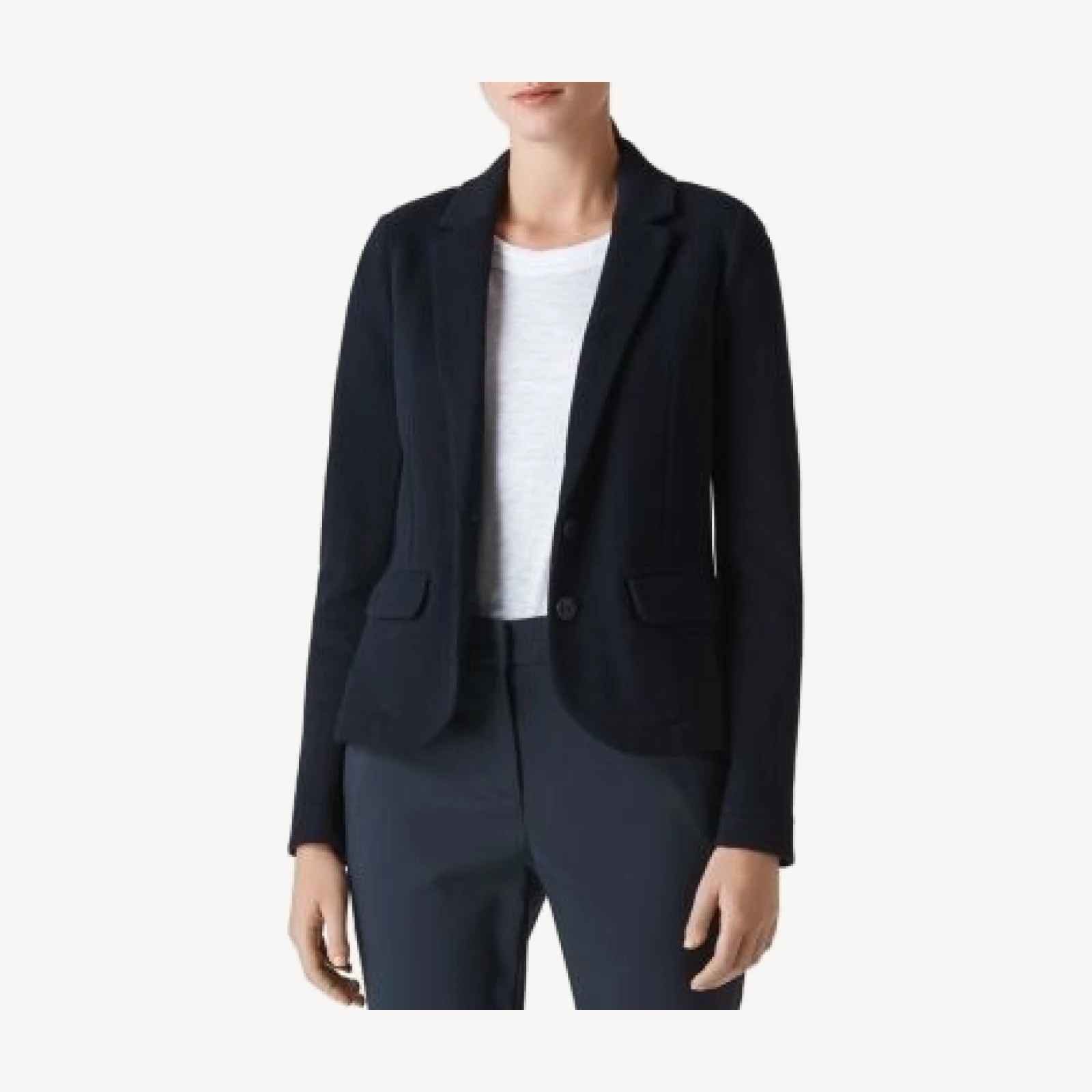 Whistles Slim Jersey Blazer