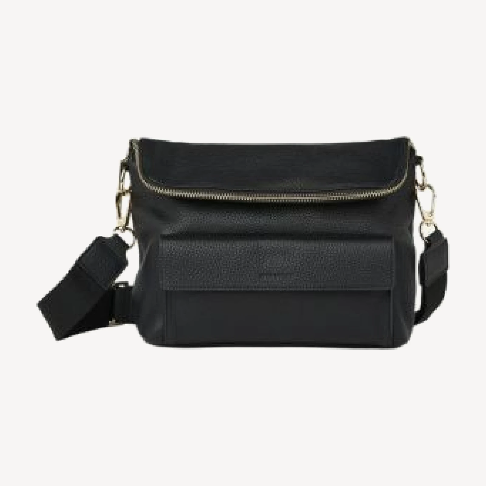 Whistles Vida Pebbled Leather Crossbody