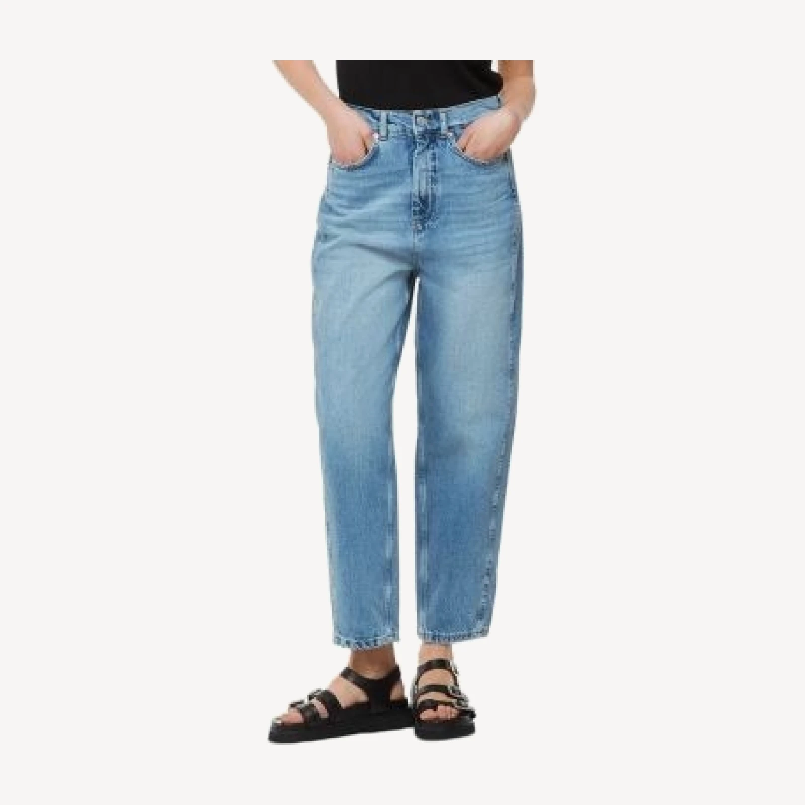 Whistles Authentic Barrel Leg Jeans