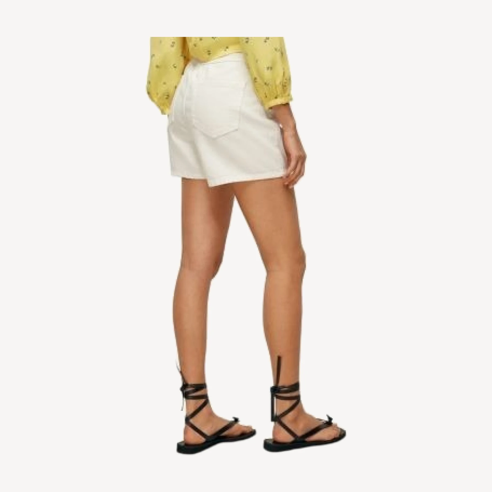 Whistles High Waisted Denim Shorts