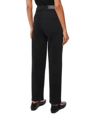 Whistles High Waist Barrel Jeans in Black
