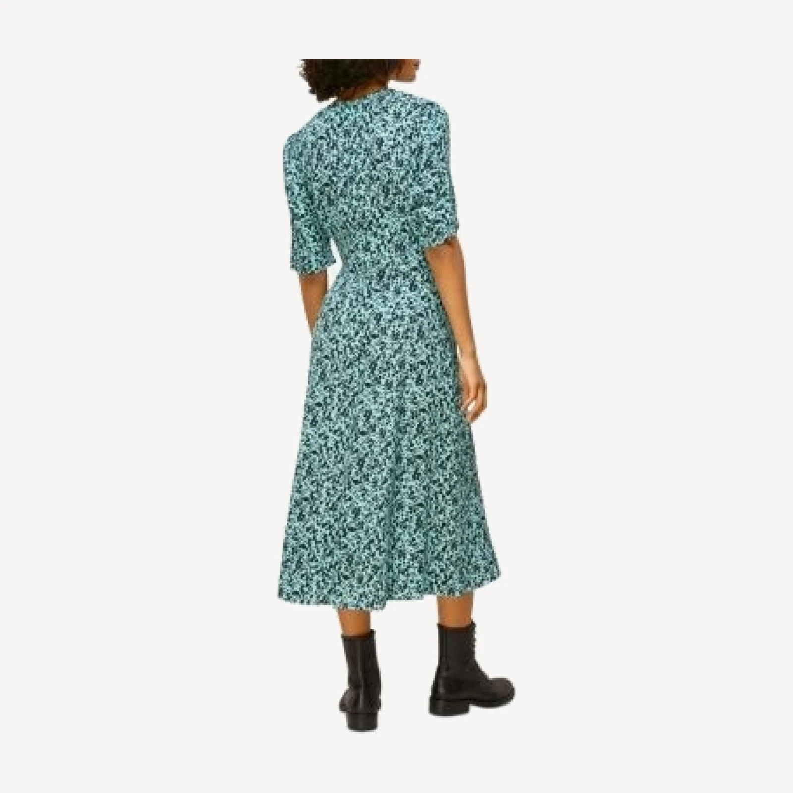 Whistles Midnight Meadow Floral Dress