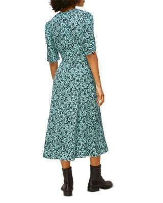 Whistles Midnight Meadow Floral Dress