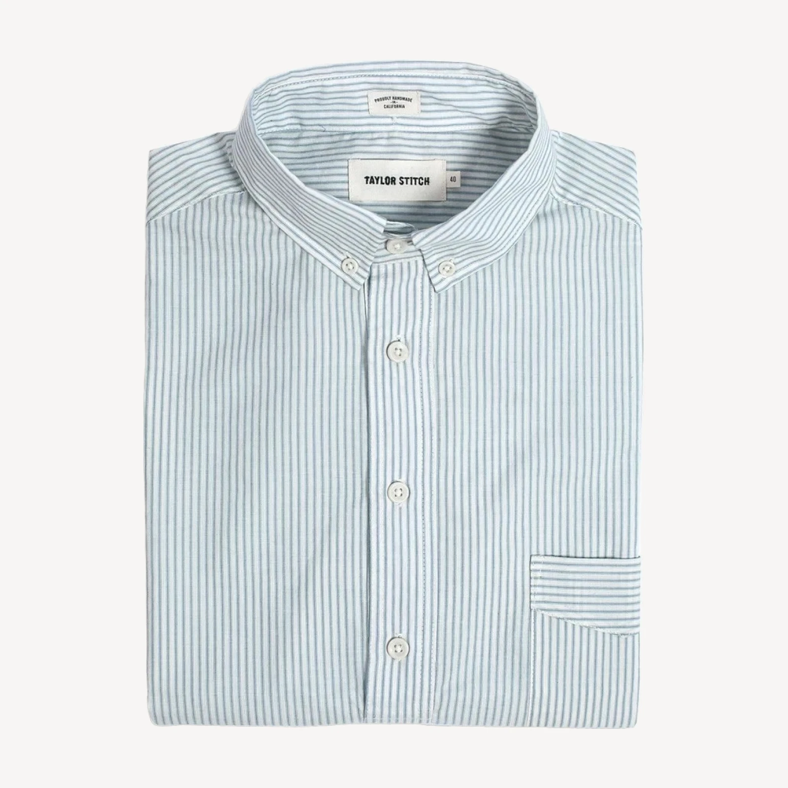 The Popover in Antique Blue Stripe