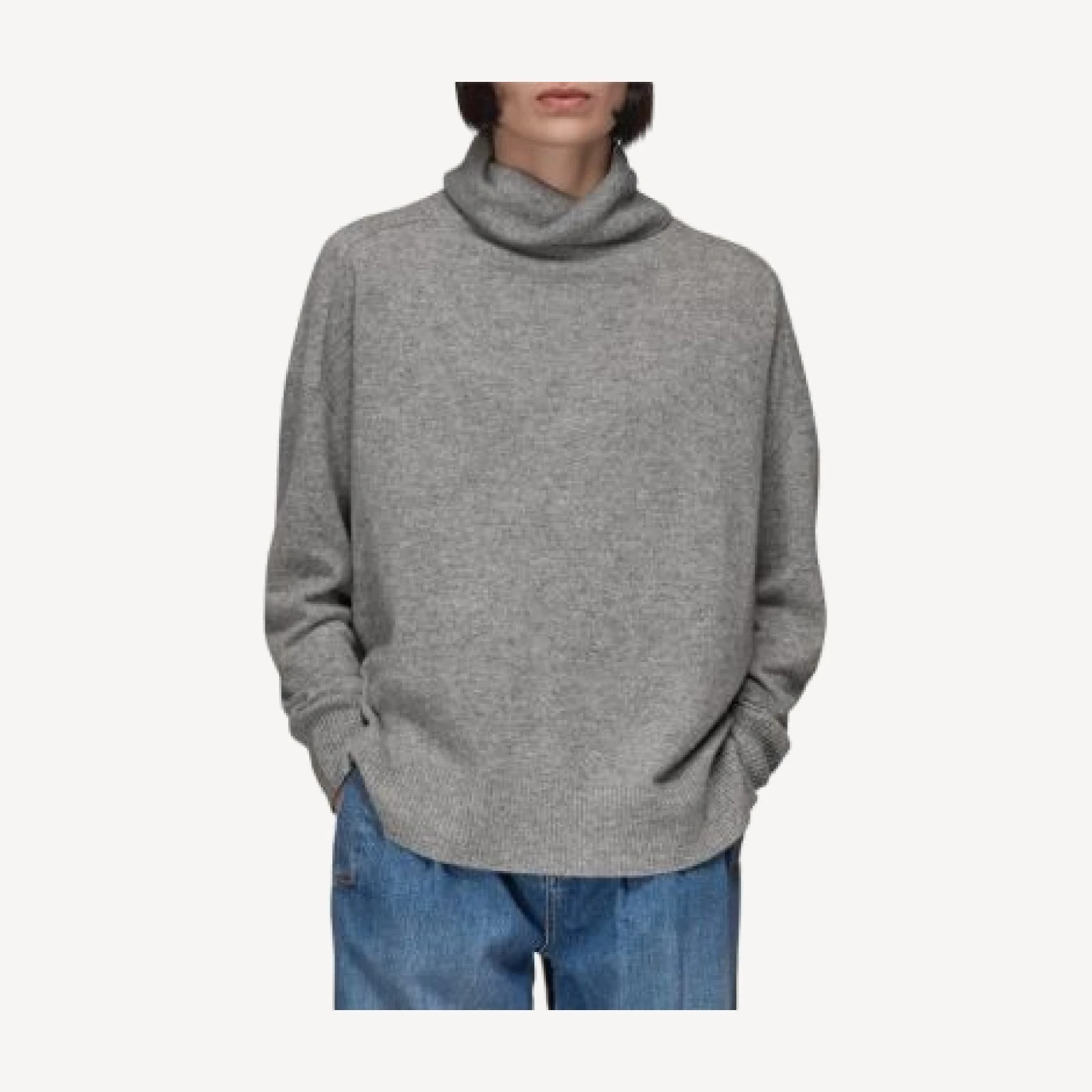 Whistles Cashmere Turtleneck Sweater