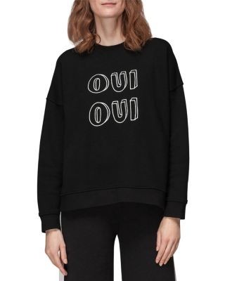 Whistles Oui Oui Sweatshirt