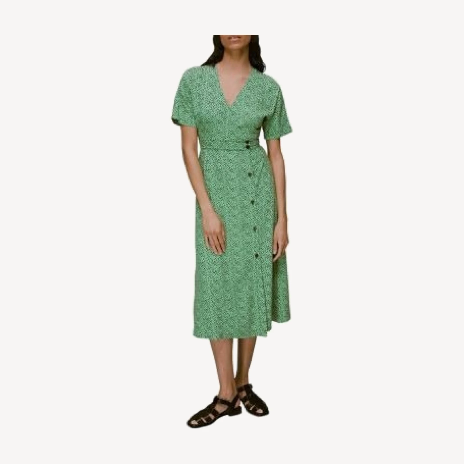 Whistles Printed Midi Dress