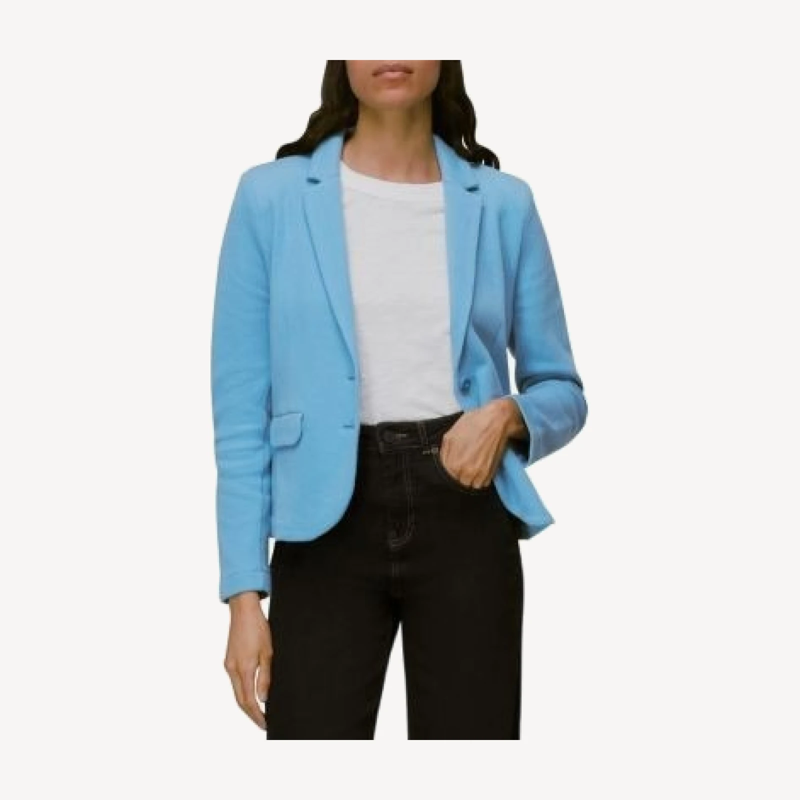 Whistles Slim Fit Jersey Jacket