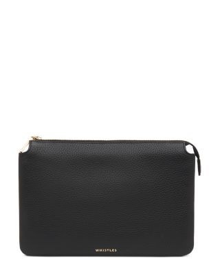 Whistles Elita Double Pouch Clutch
