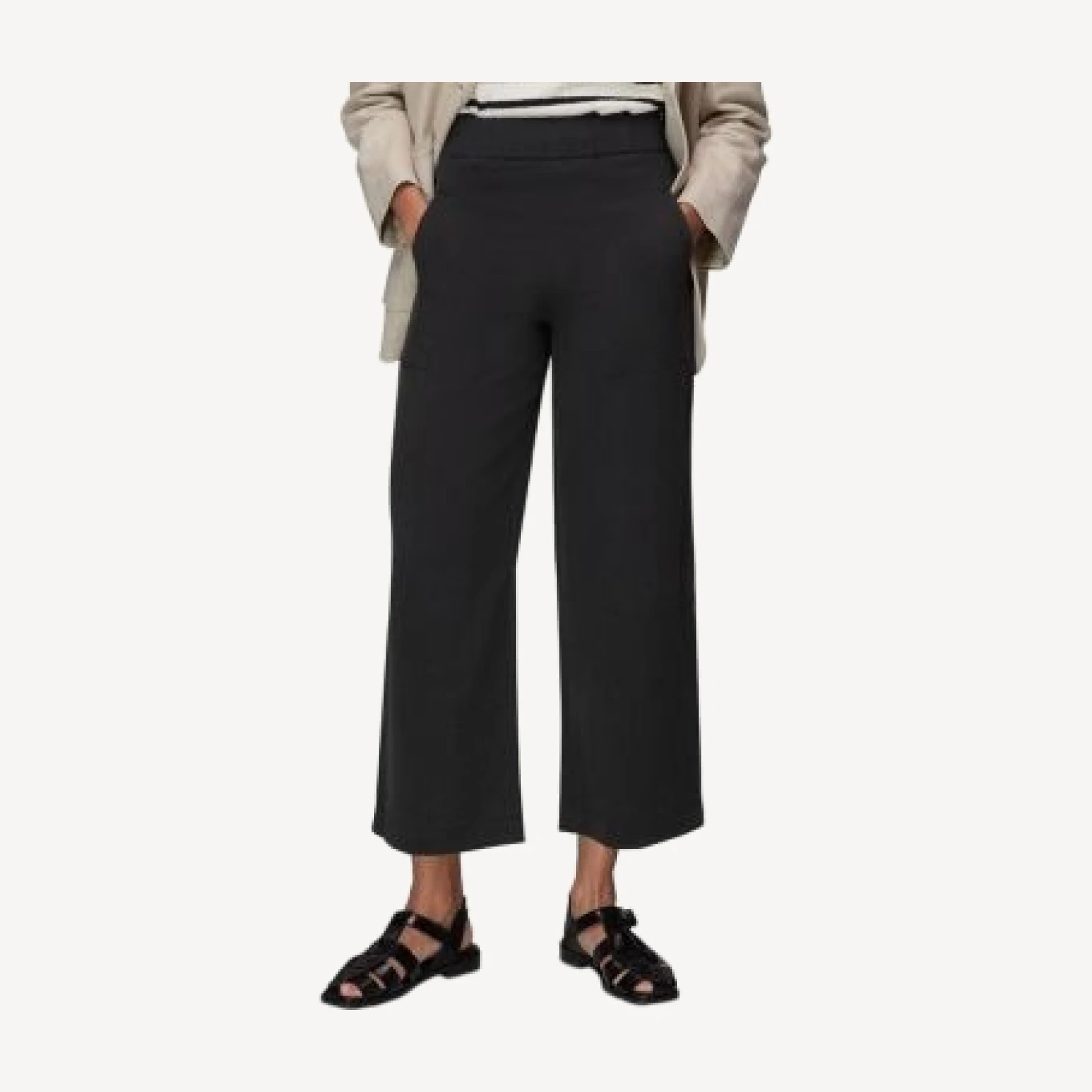 Whistles Jade Side Zip Trousers