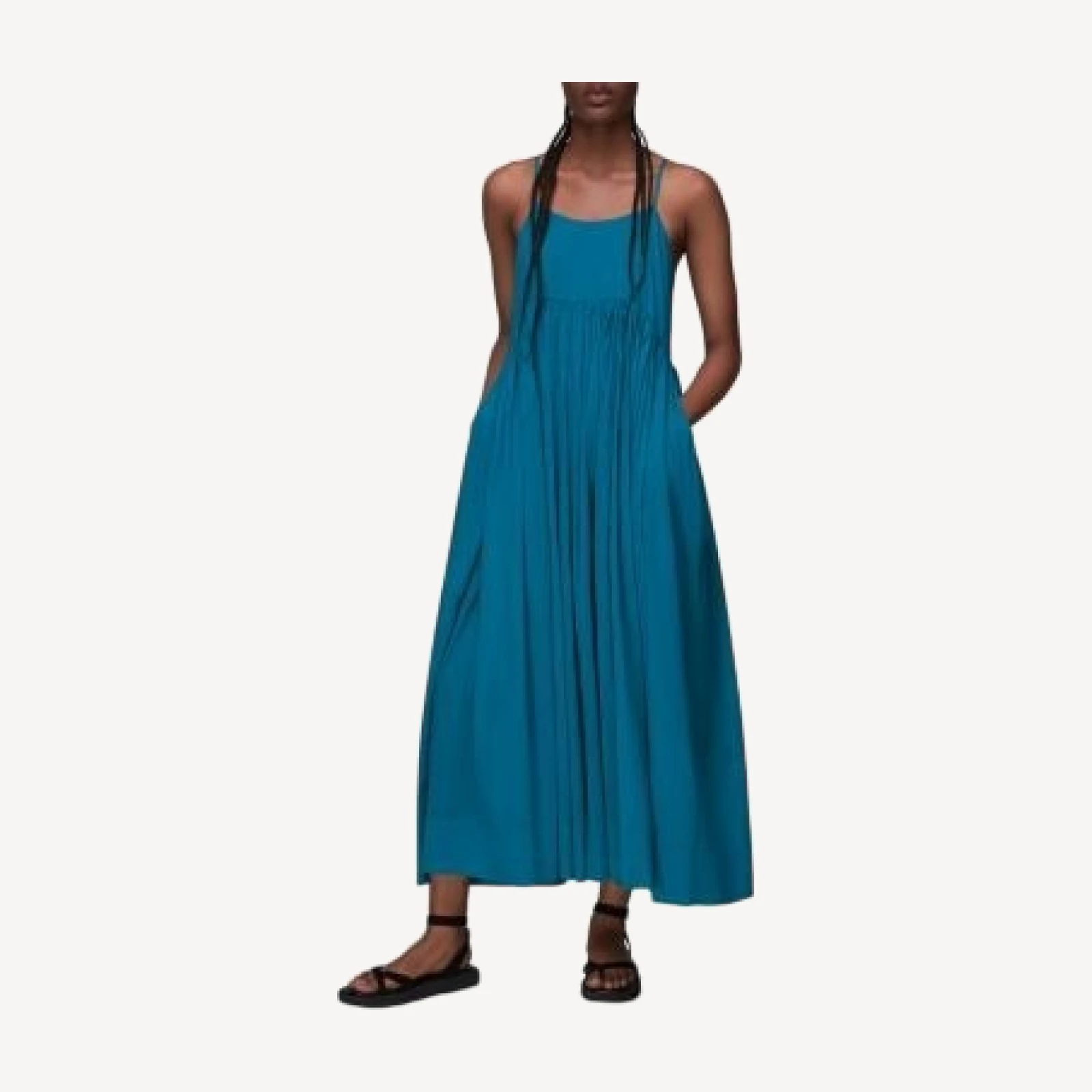 Whistles Carmen Cotton Trapeze Dress