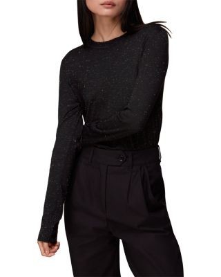 Whistles Annie Sparkle Knit Sweater