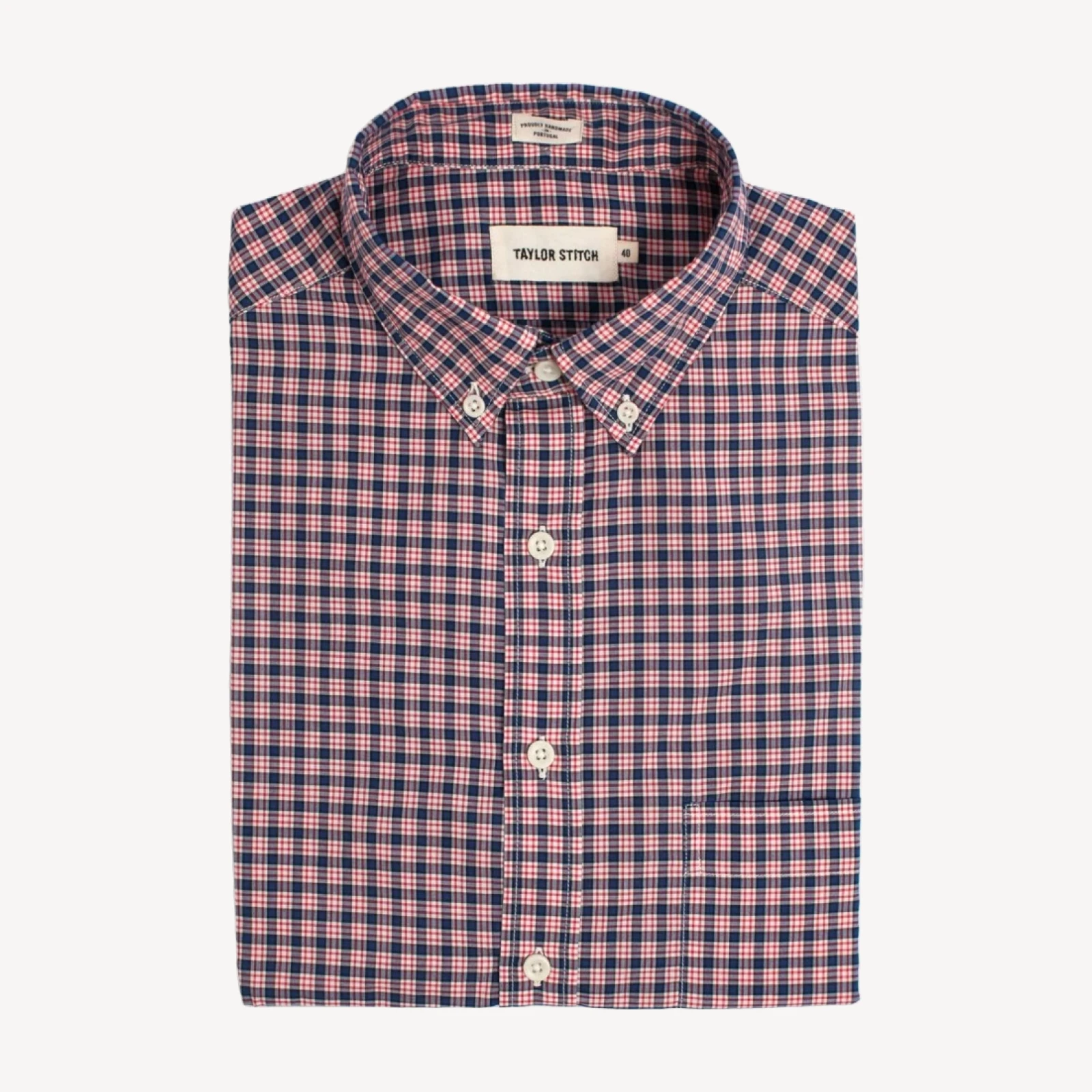 The Jack in Navy & Red Check
