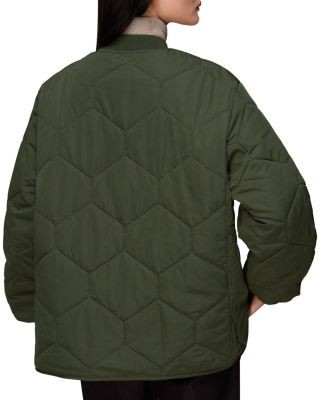 Whistles Ida Short Quilted Jacket