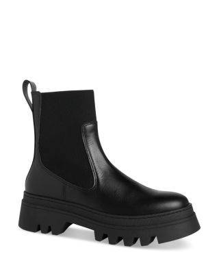 Whistles Women's Hatton Stretch Chunky Chelsea Booties
