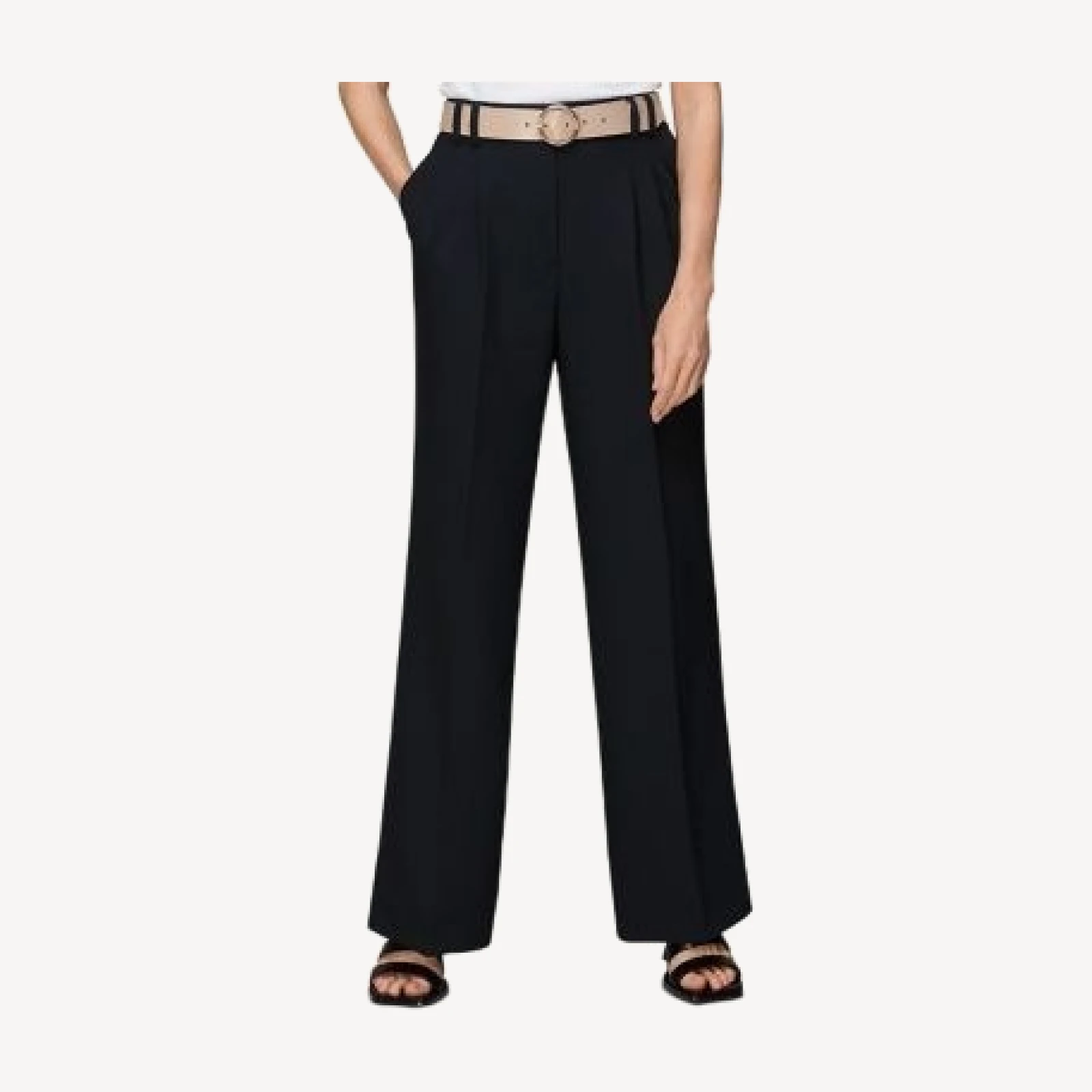 Whistles Cara Pleated Pants