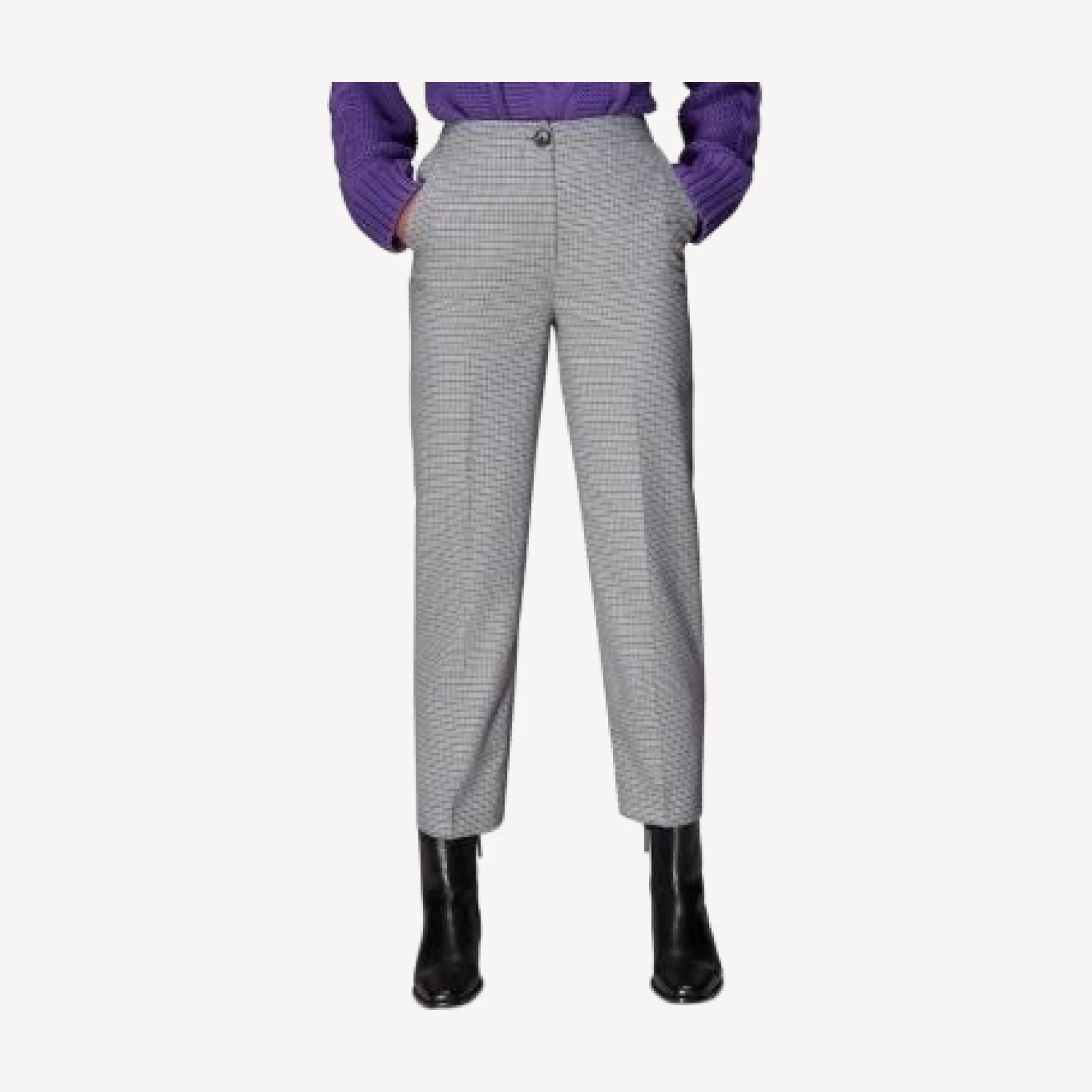 Whistles Lila Check Pants