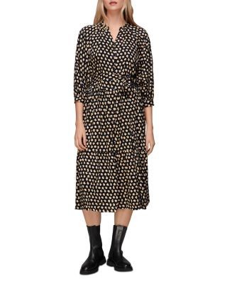 Whistles Twisting Tulips Trapeze Dress